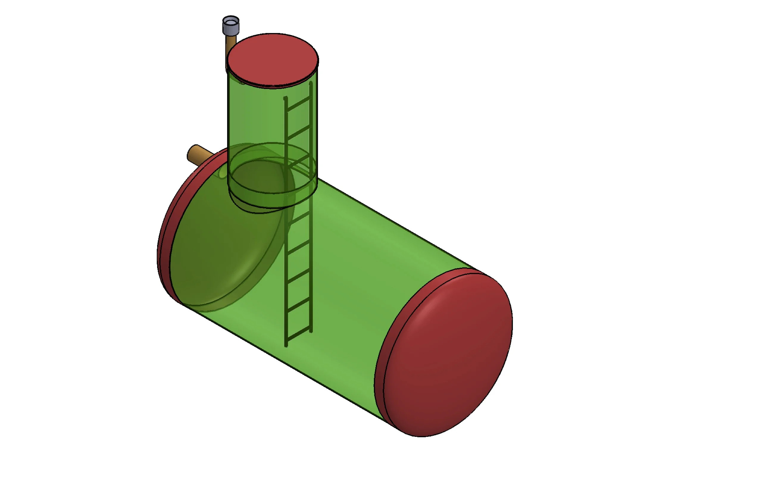 Пожарный резервуар